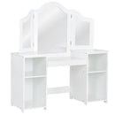 Kid's Room Bundle: Bed Frame + Kids Table and Chairs Set + Toddler Truck Storage Organizer + Kids Vanity Dressing Table by LJGDeals