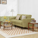 Modern Living Room Furniture Set: TV Stand + Sofa + Coffee Table + Side Table by DirectDeals