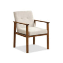 Modern Living Room Set: Loveseat Armchair Side Table & Coffee Table by LJGDeals