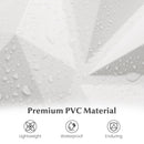 50-Pack 3D Wall Panels PVC Interior Wall Decoration with Diamond Accent-White by LJGDeals