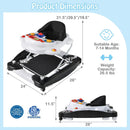 6 in 1 Foldable Baby Walker with Adjustable Height by LJGDeals