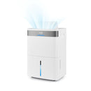 96 Pints Dehumidifier with 24H Timer and 3-Color Indicator-White by LJGDeals