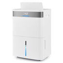 96 Pints Dehumidifier with 24H Timer and 3-Color Indicator-White by LJGDeals