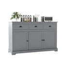 Standing Floor Lamp and Sideboard Buffet Storage for Dining Room by LJGDeals