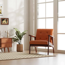 Living Room Bundle: TV Stand Storage Cabinet and Accent Chair by LJGDeals