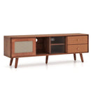 Living Room Bundle: TV Stand Storage Cabinet and Accent Chair by LJGDeals