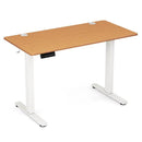 Compact Standing Desk and Executive Chair Set with Memory Heights by LJGDeals