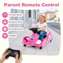 12V Electric Cleaning Go Kart with Detachable Mop and Remote Control by LJGDeals