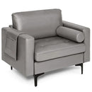 Living Room Set: Floor Lamp + Accent Chair + 3-Seat Sofa by LJGDeals
