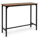 8-Piece Complete Industrial and Modern Living and Dining Room Set by LJGDeals