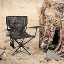 360¬∞ Swivel Hunting Chair Portable Foldable Hunting Chair Set of 2-Camo by LJGDeals