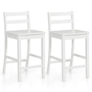 3-Piece Kitchen Furniture Set: Kitchen Island + 2 Bar Stools + Narrow Storage Cart