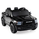2 Seater 24V Ride on Toy for Big Kids Licensed Ram Truck with Remote and Music