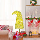 5/6/7 FT Whimsical Christmas Tree with Bendable Top and 216/290/366 Branch by LJGDeals