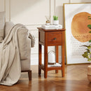 3-Tier Nightstand with Drawer and Open Storage Shelf by LJGDeals