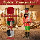 Set of 2 5 FT Lighted Christmas Nutcracker with Glitter Sword by LJGDeals