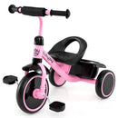 Toddler Tricycle Kids Trike with Adjustable Seat and by LJGDeals