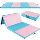 7-in-1 Swedish Ladder with Folding Gymnastics Mat for Solid Wall for Kids by LJGDeals