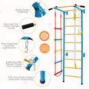 5-in-1 Swedish Ladder with Folding Baby Play Mat for Solid Wall by LJGDeals