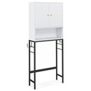 Laundry Room Bundle: 4-in-1 Storage Set Storage Cabinets and Rack Set
