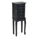 Standing Jewelry Box with 4 Drawers and 2 Side Doors by LJGDeals