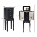 Standing Jewelry Box with 4 Drawers and 2 Side Doors by LJGDeals