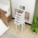 Standing Jewelry Box with 4 Drawers and 2 Side Doors by LJGDeals
