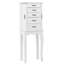 Standing Jewelry Box with 4 Drawers and 2 Side Doors by DirectDeals