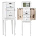 Standing Jewelry Box with 4 Drawers and 2 Side Doors by LJGDeals