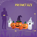 Halloween Groundbreaker Climbing Zombie+Inflatable Pumpkins by LJGDeals