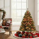 5/6/7/8 FT Artificial Christmas Tree with LED Lights and Remote APP Control by LJGDeals