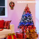 5/6/7/8 FT Artificial Christmas Tree with LED Lights and Remote APP Control