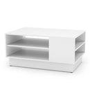 5-Piece Modern Living Room Furniture Set: Side table+Coffee table+Console table+Bookcase+Corner shelf by LJGDeals