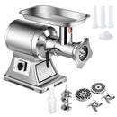 Heavy Duty 1.5HP Commercial Meat Grinder with Reverse High Efficiency and Anti-Clog