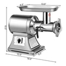 Heavy Duty 1.5HP Commercial Meat Grinder with Reverse High Efficiency and Anti-Clog by LJGDeals