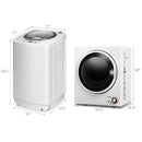 Electric Laundry Dryer and Full-Automatic Washing Machine Combo