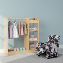 Kids Room Set: Recliner + Natural Study Desk & Chair + 4-ft Christmas Tree + Natural Dress-Up Storage by LJGDeals