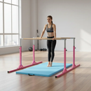 Yoga Set: 4-Panel Gymnastics Mat + Gymnastic Training Parallel Bars by LJGDeals