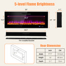 Ultimate Holiday D√©cor Suite: Pre-Lit Snow Flocked Christmas Tree & 50" Recessed Electric Fireplace Set