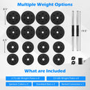 Fitness Room Set: Dumbbell Weight Set+3-in-1 3HP Folding Treadmill