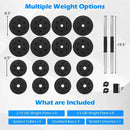 Fitness Room Set: Dumbbell Weight Set+3-in-1 3HP Folding Treadmill by LJGDeals