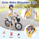 16 Inch Kids Bike Navy with Helmet Protective Set by LJGDeals