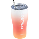 Costway Stainless Steel Tumbler with Lid and Metal Straw by LJGDeals