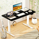 Electric Standing Desk Height Adjustable with 3 Memory Heights Black by LJGDeals