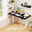 Electric Standing Desk Height Adjustable with 3 Memory Heights Black by LJGDeals