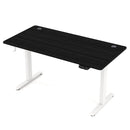 Electric Standing Desk Height Adjustable with 3 Memory Heights Black by LJGDeals