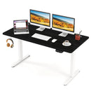 Electric Standing Desk Height Adjustable with 3 Memory Heights Black by LJGDeals