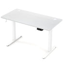 Electric Standing Desk Height Adjustable with 3 Memory Heights White by LJGDeals