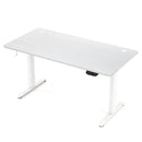 Electric Standing Desk Height Adjustable with 3 Memory Heights White by LJGDeals