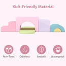7-Piece Soft Foam Toddler Climbing Blocks Set PU Leather for 1+ Year Old by LJGDeals